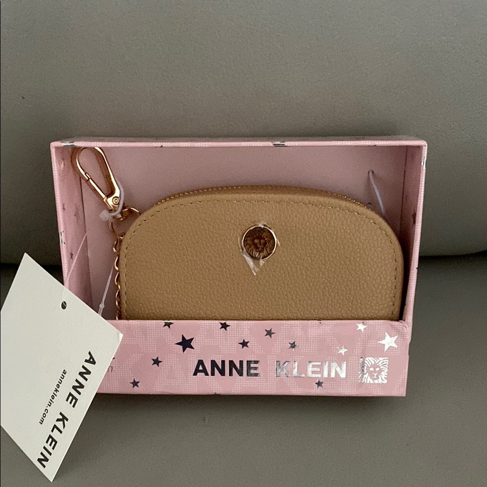 Anne Klein Beige Coin Purse